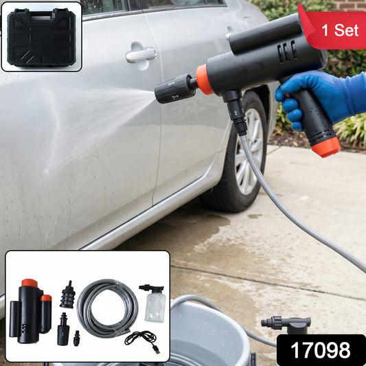Portable High Pressure Cordless Car Washer  Effortless Cleaning