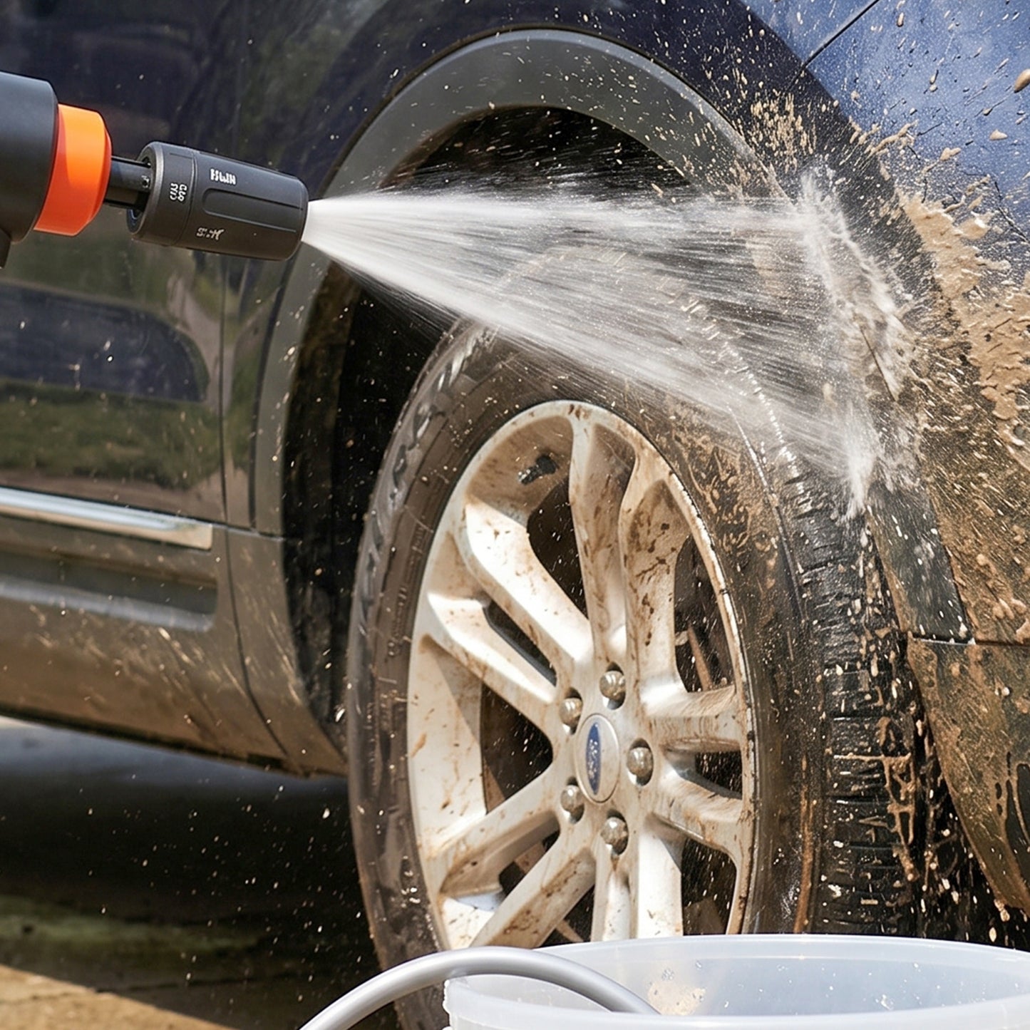 Portable High Pressure Cordless Car Washer  Effortless Cleaning