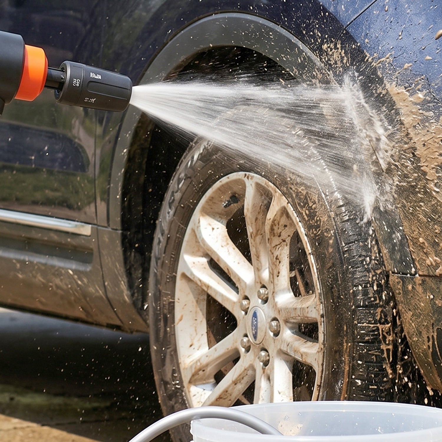 Portable High Pressure Cordless Car Washer  Effortless Cleaning